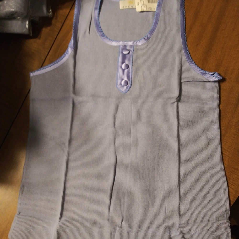 Blue Tank Top by Trivia Size Small